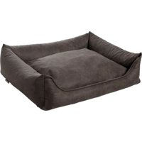 MaxxNobel Orthopedische sofa lederlook/teddy Olijfgroen Large 100x80