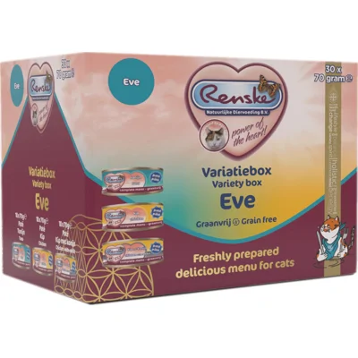 Renske variatie box Ashley mouse 30 x 70gram kattenvoer