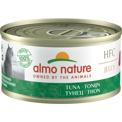 Almo Nature HFC Jelly tonijn natvoer kat (150 g) 12 x 150 g
