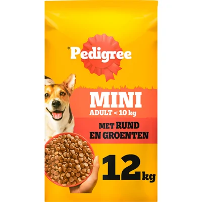 Pedigree Adult Mini met rund en groenten hondenvoer 1,4 kg