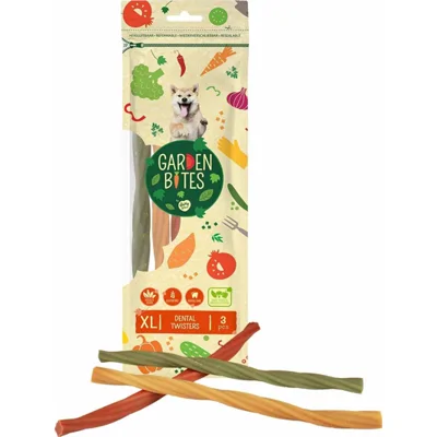 Garden Bites Dental Twisters hondensnack 2 x XL