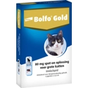 2x Bolfo Gold Anti Vlooiendruppels Kat Vanaf 4 kg 4 pipetten