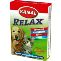 Sanal Relax Kalmeringstablet Hond&Kat<20 kg 15 tabletten product name