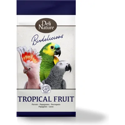 5x Deli Nature Birdelicious Tropical Fruit 750 gr