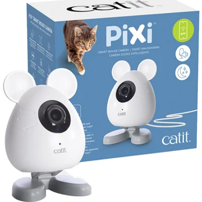 Catit Pixi Smart Mouse Camera - 75 x 112 x 12 cm - Wit
