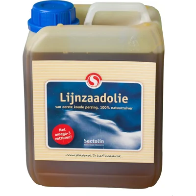 Sectolin Lijnzaadolie 5L