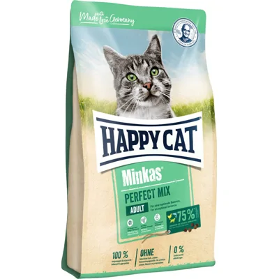 Happy Cat Perfect Mix Adult Gevogelte, Lam & Vis - 1,5 kg
