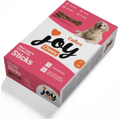 Calibra Joy Chewy Bones Hondensnack Runderlong & Cranberry 700 gr