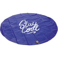 Beeztees sprinkler mat stay cool blauw 130cm hond