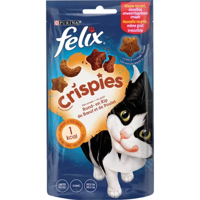 Felix Crispies combipack kattensnacks Per 2