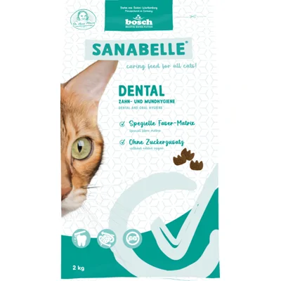 Sanabelle Dental kattenvoer 2 x 8 kg