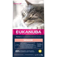 4x Eukanuba Senior Top Condition 7+ Kattenvoer Kip - Lever 2 kg