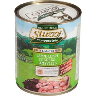 6x Stuzzy Hondenvoer MonoProtein Lam 800 gr