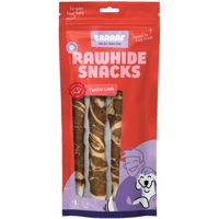 Braaaf Twister Hondensnack Lam - Vis 180 gr