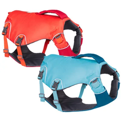 Ruffwear Hondenzwemvest Confluence™ Life Jacket, biolumin blue, Maat: L