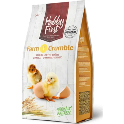 3x HobbyFirst Farm 1 Kruimel 4 kg