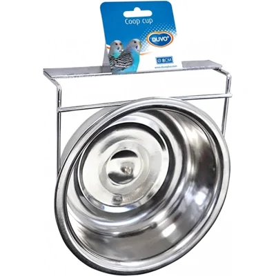 Duvo+ Inox Eetkom met Haak - S - 8 cm