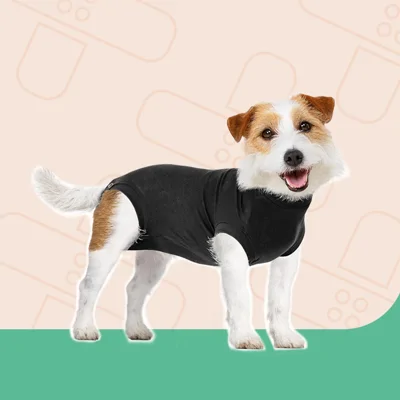 Suitical Recovery Suit Hond - XXS - Zwart