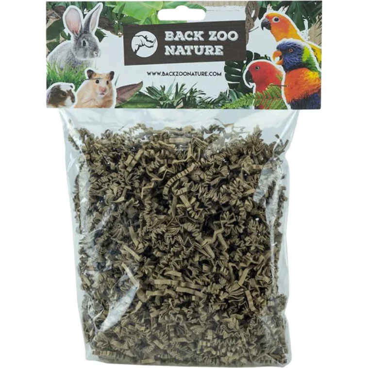 Back Zoo Nature Crinkle Paper