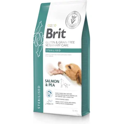 Brit Veterinary Diet Dog - Gluten & Grain free - Sterilised - 12 kg