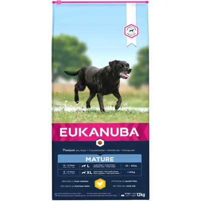 Eukanuba Mature & Senior Large Breed Kip 12 kg