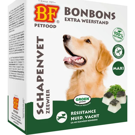Biofood Schapenvet Maxi Bonbons Zeewier