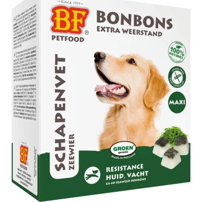 Biofood Schapenvet Maxi Bonbons Zeewier