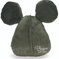 Designed By Lotte muis Adio velvet groen hondenspeelgoed 20x18,8x7cm