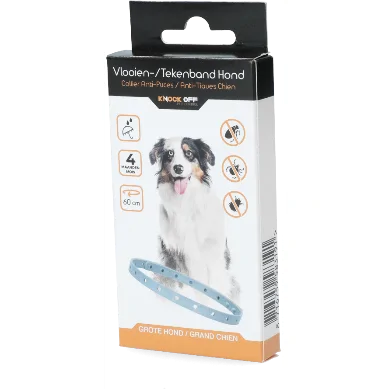 Knock Off vlooien/teken band - Hond 60 cm