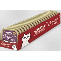 Lily's Kitchen Organic Paté met Kalkoen natvoer kat 19 x 85 gram