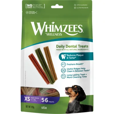 Whimzees Stix Extra Small 56st