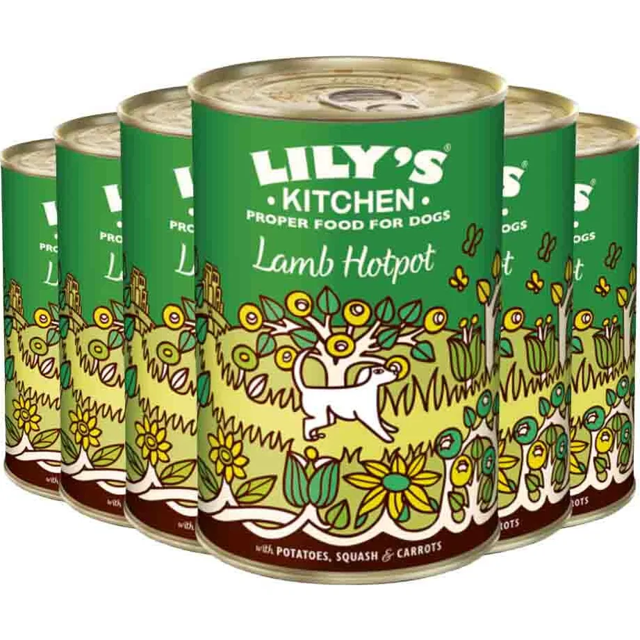 Lily's Kitchen Hotpot lam natvoer hond 1 tray (6 x 400 g)