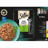 Sheba Mini Filets Selectie van de Chef in saus natvoer kat (zakjes 85 g) 12 x 85 g product name