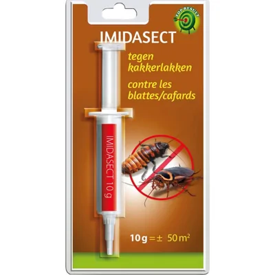 Kakkerlakken Gel Tegen Kakkerlakken - Doorvergiftiging - Aantrekkelijk - Voor 50m2