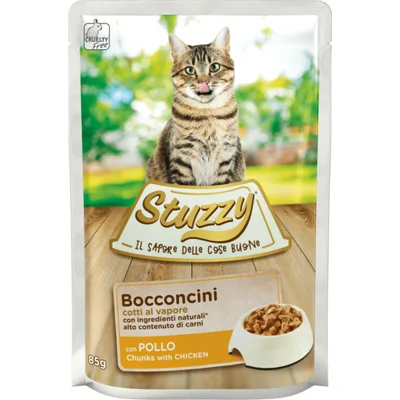 24x Stuzzy Kattenvoer Pouch Kip in Gelei 85 gr