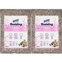 2x Bunny Nature Bodembedekking Katoen 40 liter