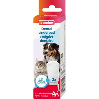 Beaphar Dental Vingerpads 2 stuks