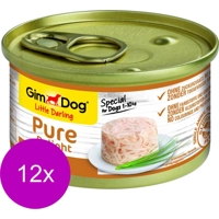 12x GimDog Little Darling Pure Delight Kip 85 gr