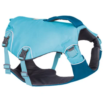 Ruffwear Hondenzwemvest Confluence™ Life Jacket, biolumin blue, Maat: M