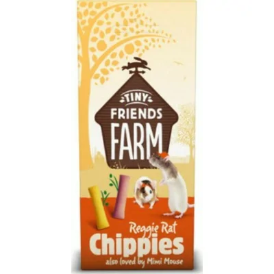 Tiny Friends Farm Reggie Rat Chippies 120 gr