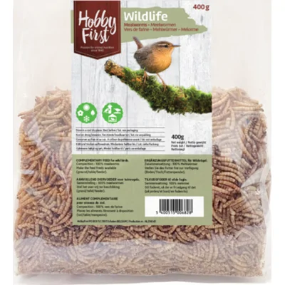 HobbyFirst Wildlife Meelwormen 400 gr
