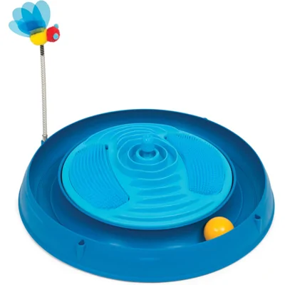 Catit Play Circuit Ball Toy with Catnip Massager