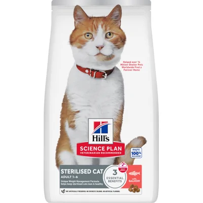 Hill's Science Plan Sterilised Adult Kattenvoer - Salmon - 1,5 kg