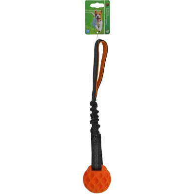 Boon Apporteerbal Oranje Thermoplastisch Rubber + Stretchlus + Piep 7 cm