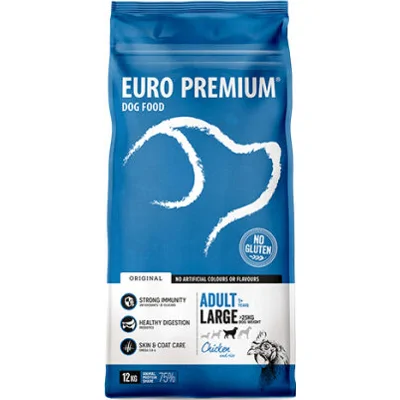 Euro-Premium adult large - Chicken & rice - 2 x 12kg