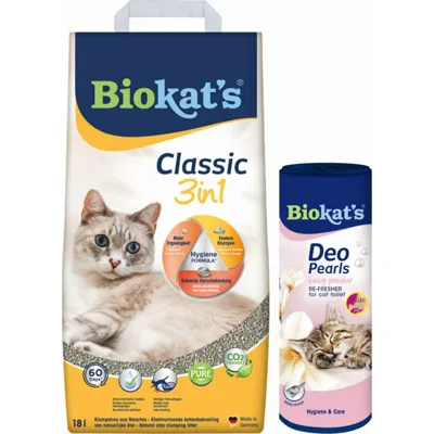 Biokat's Classic&Deo Pearls Babypoeder Pakket
