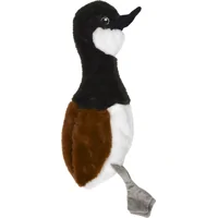 Jack & Vanilla Flatties Canadese gans pluchen hondenspeelgoed M