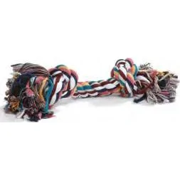 Flostouw Gekleurd 38 cm 2-knoops 2 stuks