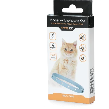 Knock Off vlooien/teken band - Kat 35 cm