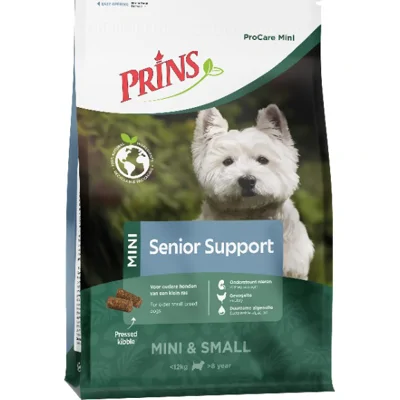 Prins ProCare Mini Senior Support hondenvoer 12kg